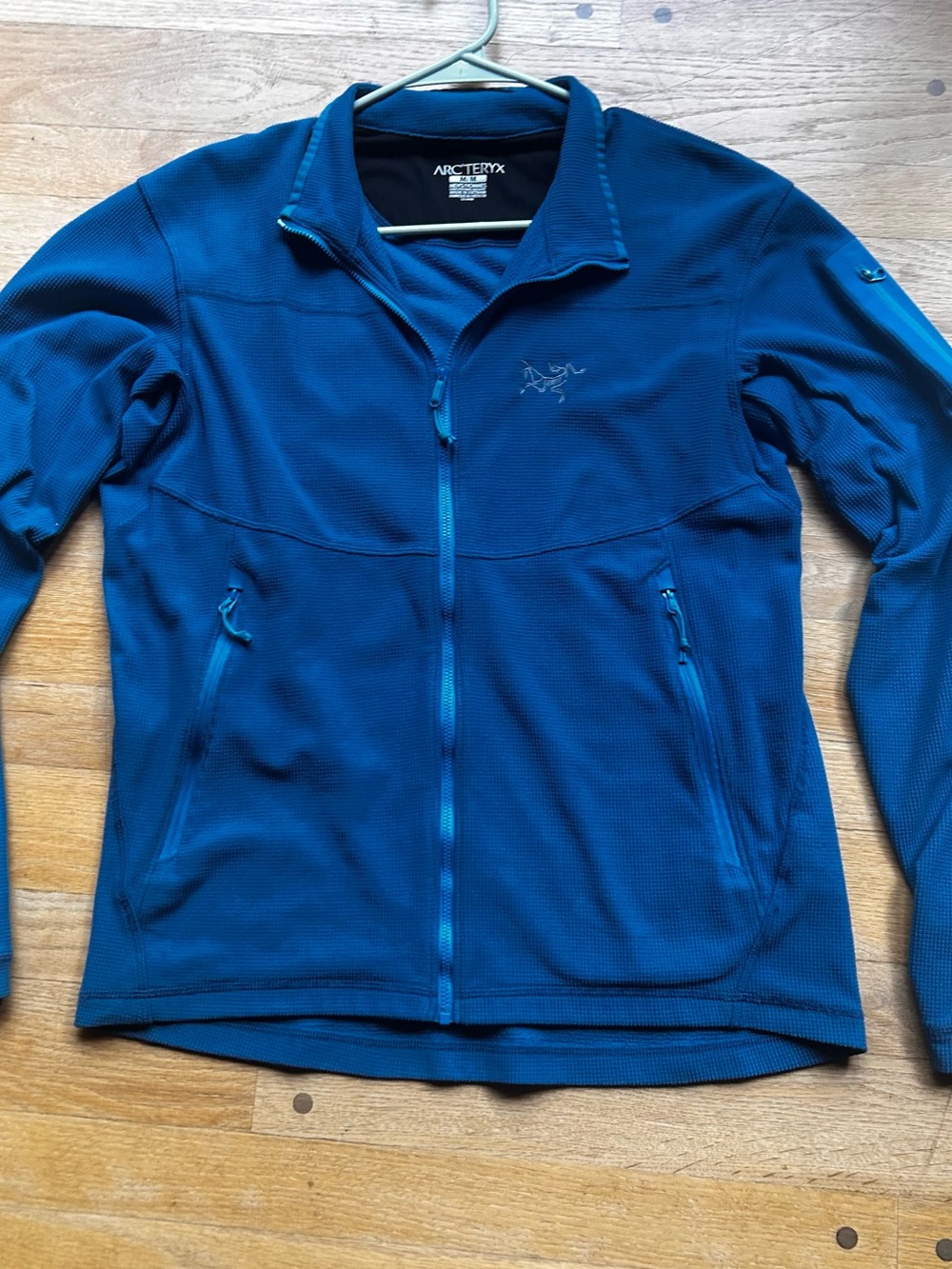Arc'teryx Blue Full-Zip Men's Technical Jacket